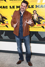 Comedy Star Rick Kavanian synchronisierte die Hauptrolle und kam auch zur München-Premiere am 19.04.2011 (©Foto: Martin Schmitz)